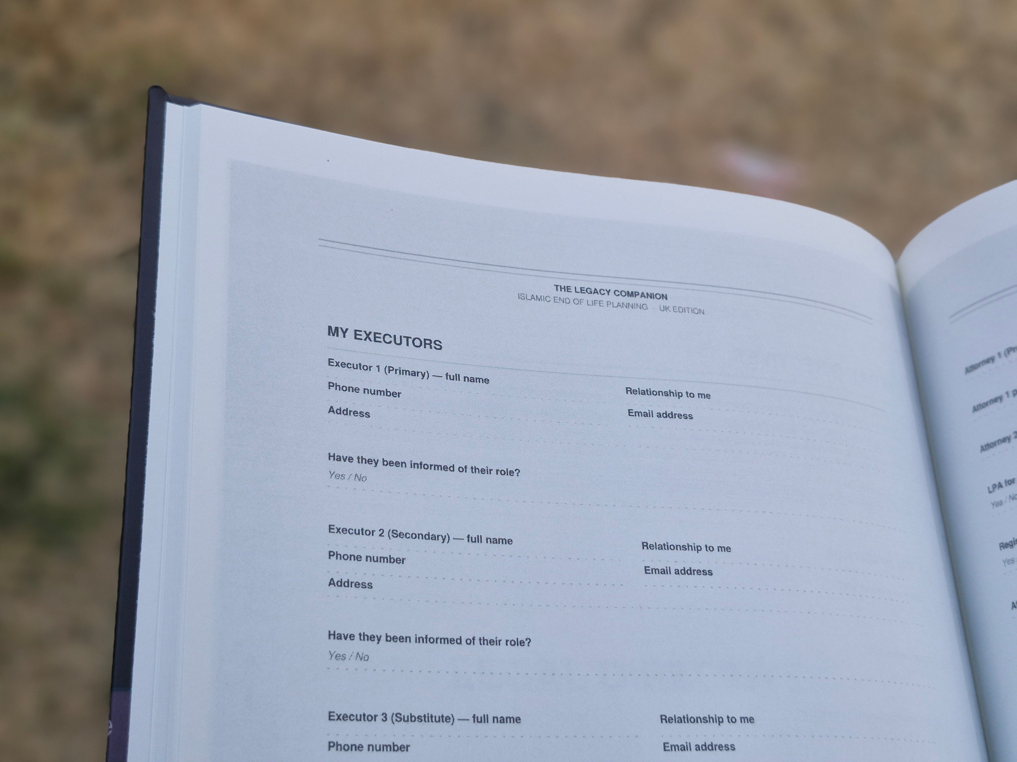 The Legacy Companion — UK Edition (Hardcover + Instant Digital Download)